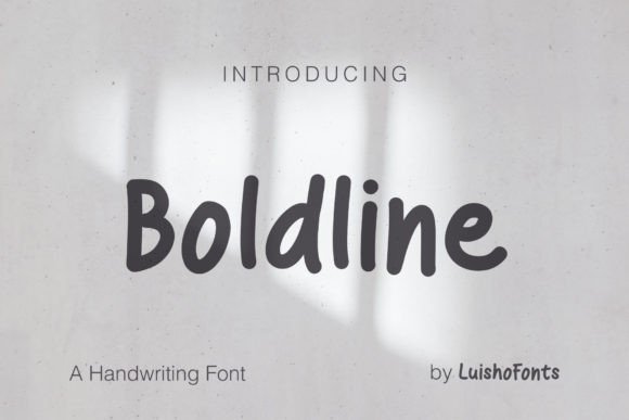 Boldline: The Modern Script Font That Elevates Small Business Branding