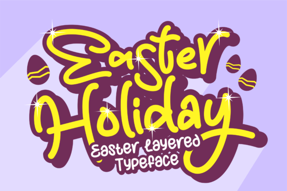 Easter Holiday Font: A Handwritten Typeface for Modern Web Design