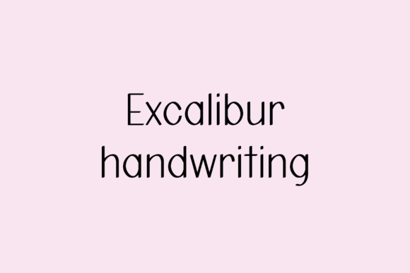 Excalibur: The Handwritten Typeface That Transformed My Brand