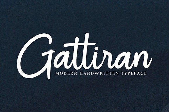 Gattiran: The Handwritten Typeface That Elevates Web Design
