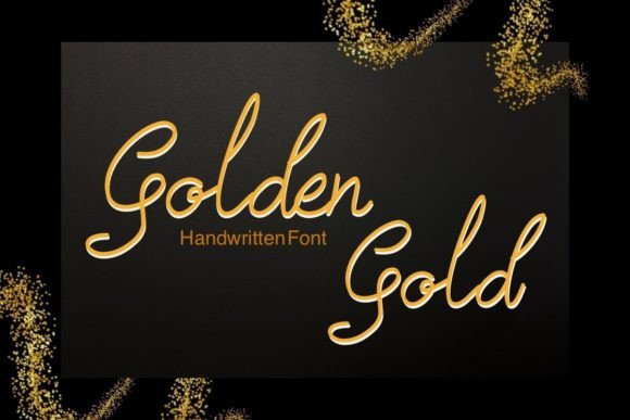 Golden Gold: The Premium Script Font That Elevates Your Brand Identity