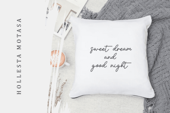 Hollesta Motasa: The Script Font That Elevates Your Brand Identity