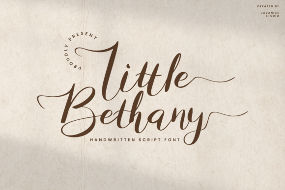 Little Bethany: A Handwritten Script Font for Editorial Design