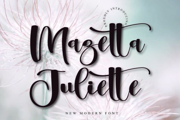 Mazetta Juliette: The Handwritten Typeface for Elegant Editorial Design