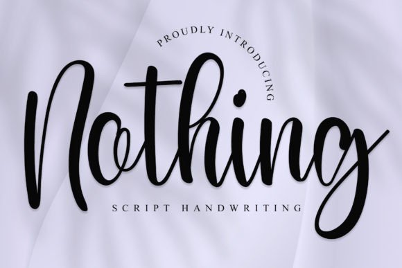 Nothing: The Handwritten Typeface That Elevates Small Business Branding