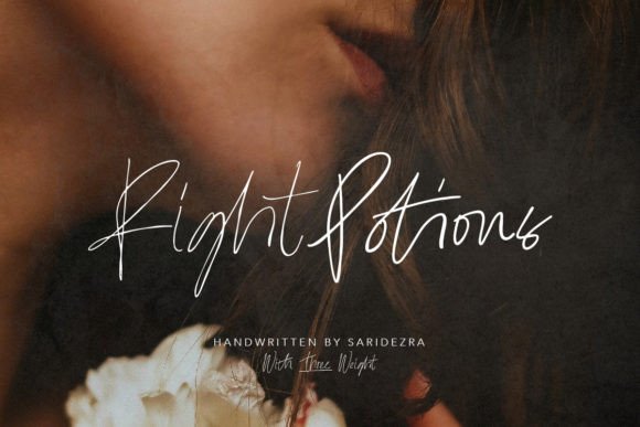 Right Potions: The Handwritten Typeface That Elevates Your Craft Brand