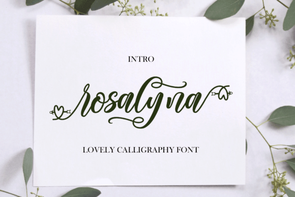 Rosalyna: The Romantic Typeface That Elevates Digital Brand Experiences