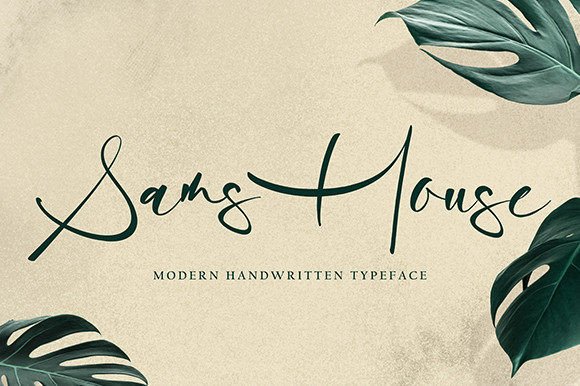 Sams House: The Handwritten Typeface That Elevates Campaign Visuals