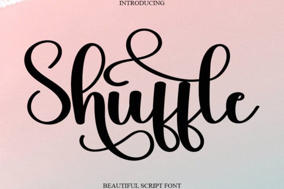 Shuffle: The Handwritten Typeface That Elevates Digital Branding