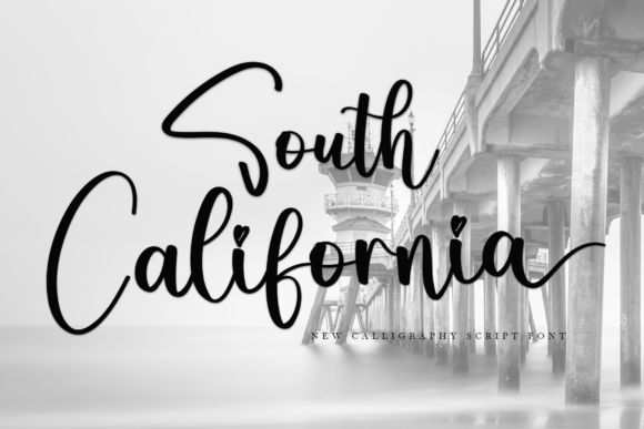South California: The Handwritten Typeface for Modern Editorial Design