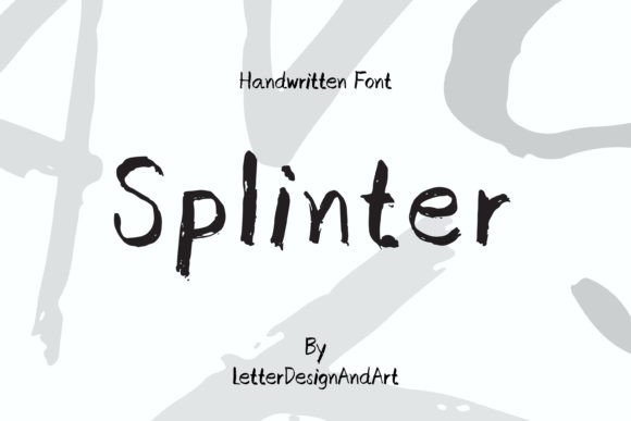 Splinter: A Handwritten Typeface for Modern Web Design