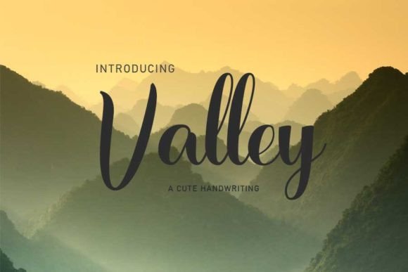 Valley Typeface Review: A Handwritten Font for Standout Branding