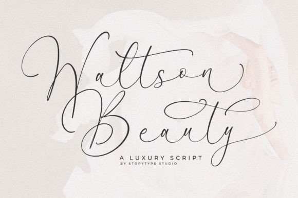 Waltson Beauty: The Handwritten Typeface That Elevates Brand Identity